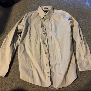 Structure slim fit dress shirt.